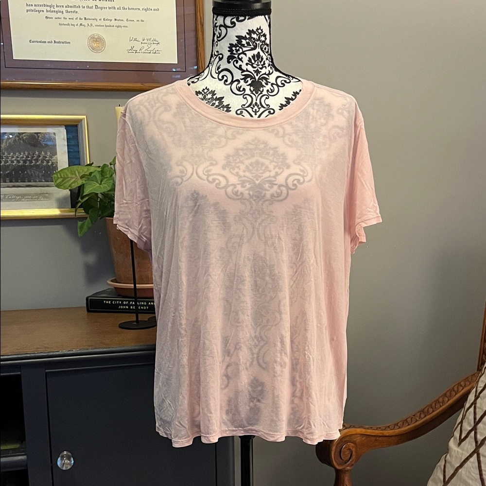 JoyLab Elegant Pink Women's Top